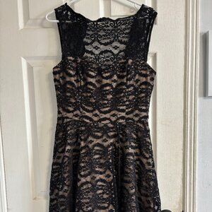 Black sequin dress